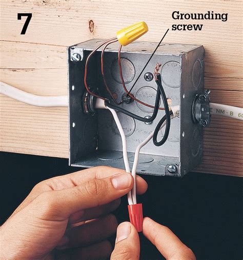 how to ground a switch in a metal box|electrical outlet box grounding.